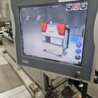 Accurpress ACCELL,Accurpress press brake,190 ton press brake,12 foot press brake,CNC press brake for sale,used press brake,hydraulic press brake,Accurpress 519012,Accurpress Accell 190 ton,used fabrication machinery,sheet metal bending,press brake robotic automation,Motoman MH250 robot,DX100 controller,Yaskawa robot cell,industrial machinery sale,automation press brake,metal fabrication equipment