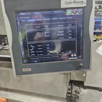 Accurpress ACCELL,Accurpress press brake,190 ton press brake,12 foot press brake,CNC press brake for sale,used press brake,hydraulic press brake,Accurpress 519012,Accurpress Accell 190 ton,used fabrication machinery,sheet metal bending,press brake robotic automation,Motoman MH250 robot,DX100 controller,Yaskawa robot cell,industrial machinery sale,automation press brake,metal fabrication equipment