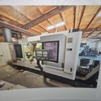 Okuma OSP-P300S CNC control on MULTUS B400II-W turn-mill center