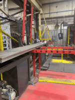 Amada HDS2204NTW,Amada press brake for sale,242 ton press brake,14 foot CNC press brake,hydraulic CNC press brake,robotic press brake system,Astro 165W NT robot,heavy duty press brake,used Amada press brake,8 axis press brake,CNC metal bending machine,industrial press brake equipment
