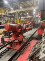 Amada HDS2204NTW,Amada press brake for sale,242 ton press brake,14 foot CNC press brake,hydraulic CNC press brake,robotic press brake system,Astro 165W NT robot,heavy duty press brake,used Amada press brake,8 axis press brake,CNC metal bending machine,industrial press brake equipment