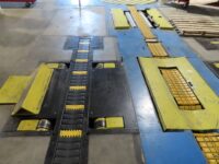 Taiwan Endurance roll handling system, used paper roll conveyor, paper mill roll handling equipment, corrugated roll handling system, in-floor roll conveyor, paper roll turntable, roll handling conveyor, corrugated plant equipment, paper converting equipment, industrial roll handling system