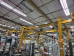 CONTRX 2 Ton & 3 Ton Free-Standing Overhead Bridge Cranes with Yale Electric Hoists