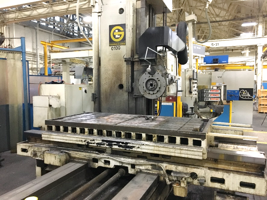 GIDDINGS & LEWIS Horizontal 5” Boring Bar Model G65H5T Horizontal